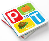 My First A to Z – Boxed Set of 5 Mini Board Books: Learn the Alphabet from A to Z with Bright Pictures & Fun Learning | Includes A–E, F–J, K–O, P–T, ... Toddlers & Preschoolers | Ages 0–5 Years - Retail Maharaj