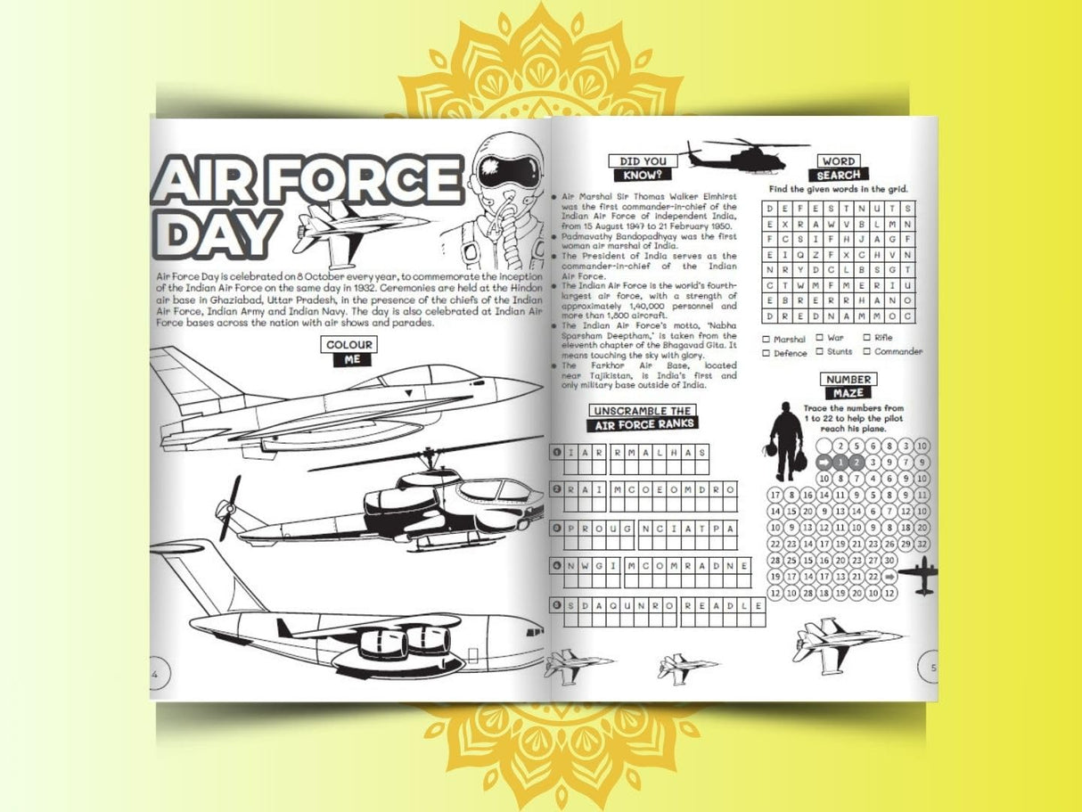 Festivals and Celebrations of India: Activity Book - Retail Maharaj