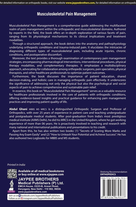 MUSCULOSKELETAL PAIN MANAGEMENT - Retail Maharaj