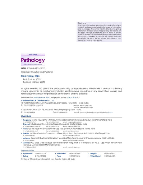 PATHOLOGY PRACTICAL AND QUICK REVIEW 3ED (PB 2023) - Retail Maharaj