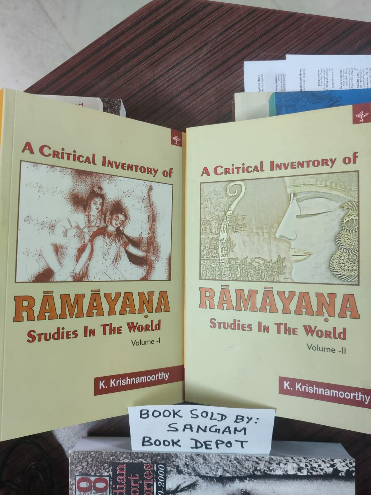 A Critical Inventory of Ramayana Studies In The World in Set of 2 Volumes (Vol:1 Indian Languages and English Vol:II Foreign Languages)