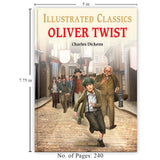 Oliver Twist : Illustrated Abridged Children Classics English Novel with Review Questions - Retail Maharaj