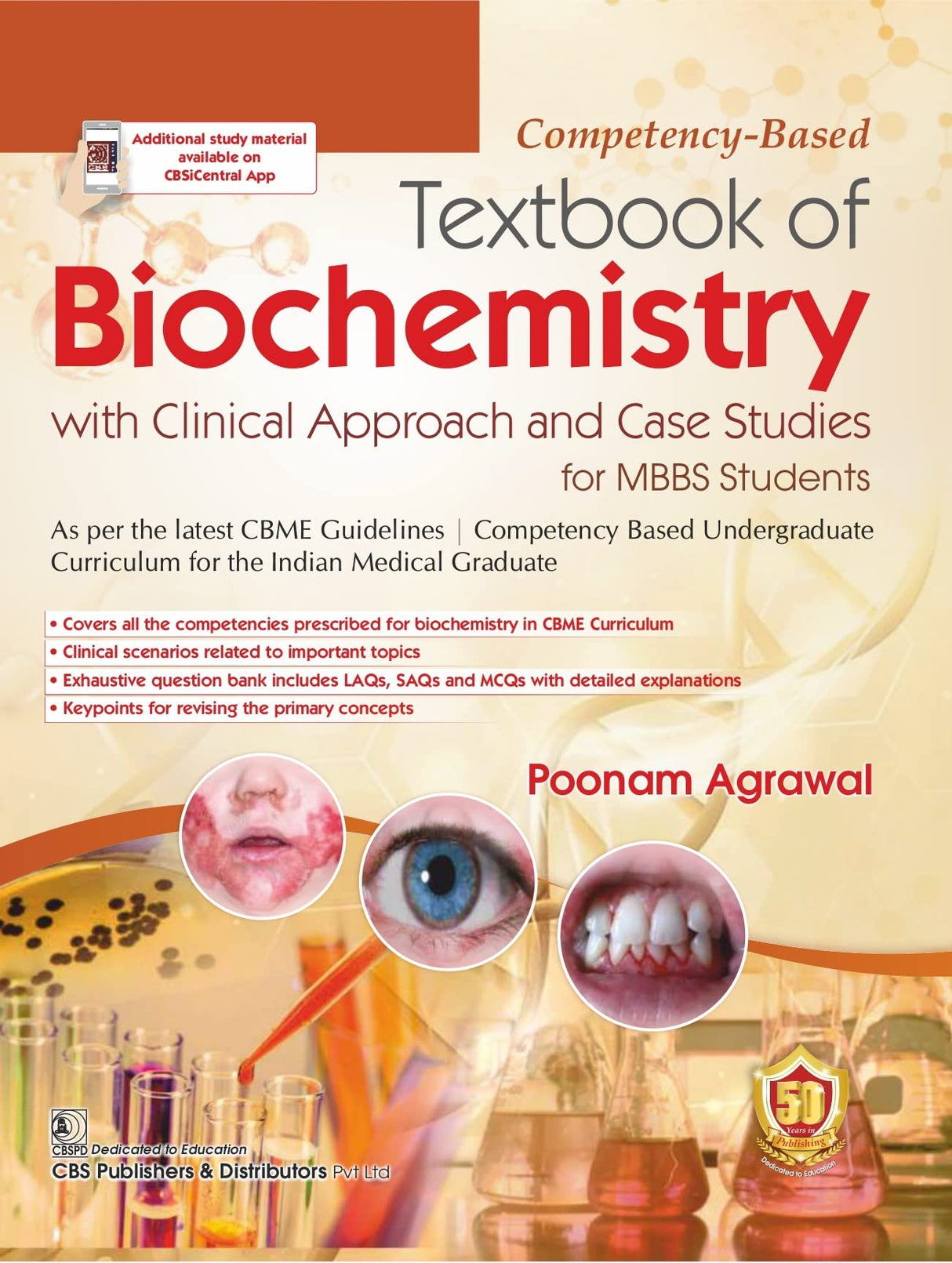 Competency Based Textbook Of Biochemistry With Clinical Approach And Case Studies For Mbbs Students 2025 - Retail Maharaj
