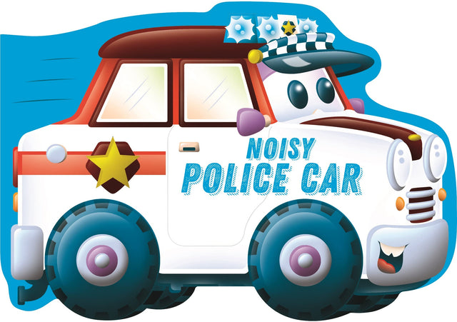 Noisy Police Car (Die-Cut Shaped Vehicles) - Retail Maharaj