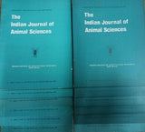 The Indian Journal of Animal Sciences 1989 - Vol. 59 Nos. 1 To 12 (12 Issues ) ( In 2 Bound Volumes-6 issues bound)
