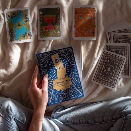 Illuminated: A Journal for Your Tarot Practice (The Illuminated Art Series) - Retail Maharaj