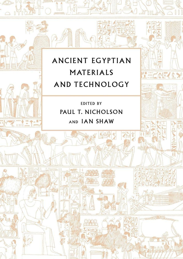 Ancient Egyptian Materials and Technology - Retail Maharaj