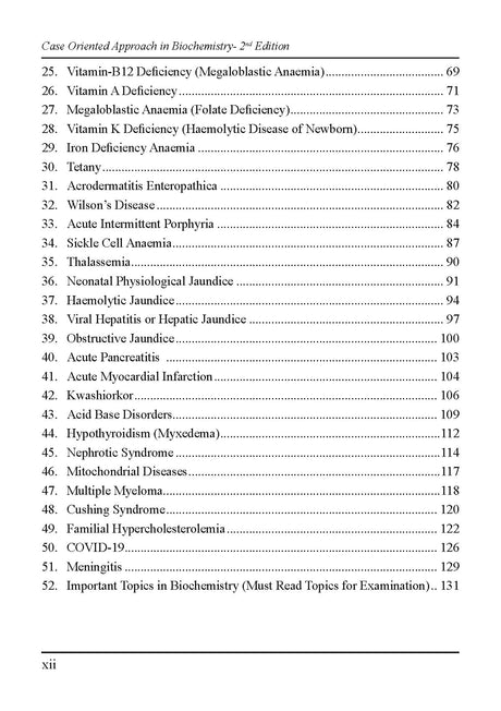 Case Oriented Approach in Biochemistry- 2nd Edition - Retail Maharaj