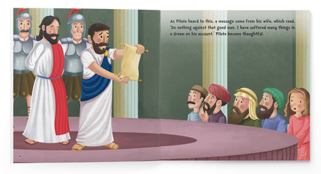 My First Illustrated Bible Story: Jesus Arrested and Tried - Retail Maharaj