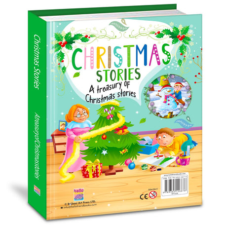 A Treasury of Christmas Stories Book for Kids and Children: Inspiring, Jesus Bedtime Story, Santa Claus, Bible Stories with Colorful Picture and Gifts for Christmas Occasion - Ages 5+ Year - Retail Maharaj