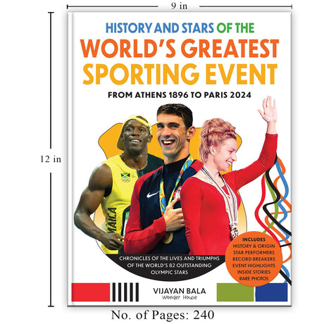 History and Stars of the World's Greatest Sporting Event: From Athens 1896 to Paris 2024 - Retail Maharaj
