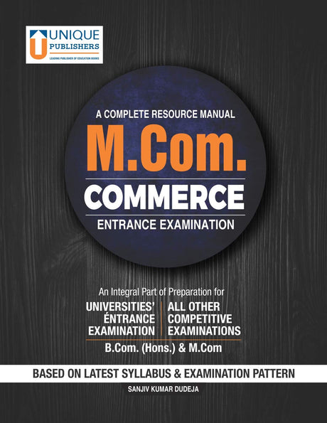 M.COM COMMERCE - Retail Maharaj