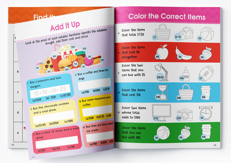 Money and Word Problems: Activity Book for Children Fun Math Word Challenges & Everyday Concepts | Ages 6–9 | Strengthen Reasoning & Problem-Solving Skills - Retail Maharaj