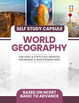 World Geography Self Study Guide for UPSC and State Civil Services Exams, NCERT-Based, Basic to Advanced - Retail Maharaj