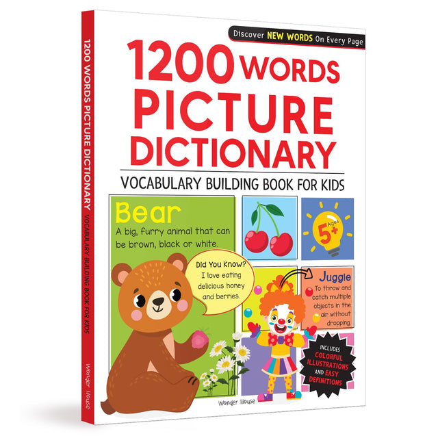 1200 Words Picture Dictionary - Retail Maharaj