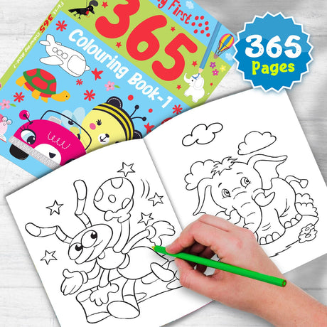 365 Colouring Book-1 - Retail Maharaj