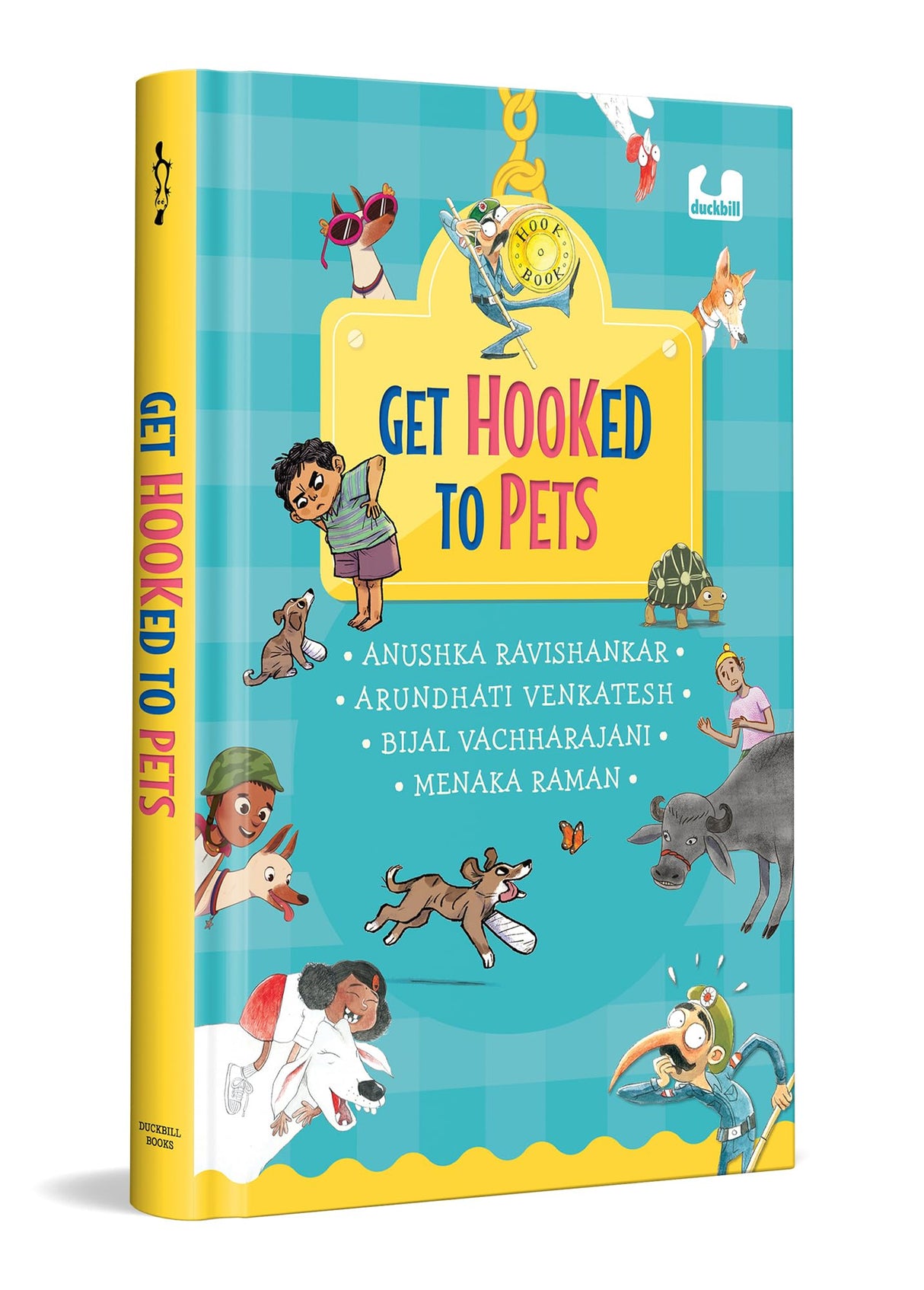 Get Hooked to Pets (Hook Books): A 4 in 1 Gorgeously Illustrated Book on Pets | Giftable Hardback Edition | Ages 5+ - Retail Maharaj