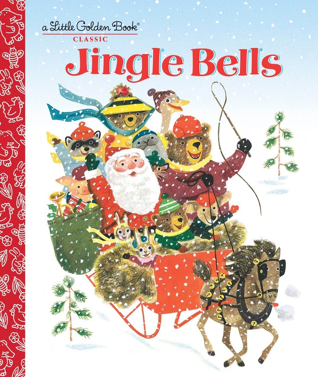 Jingle Bells: A Classic Christmas Book for Kids (Little Golden Book) - Retail Maharaj