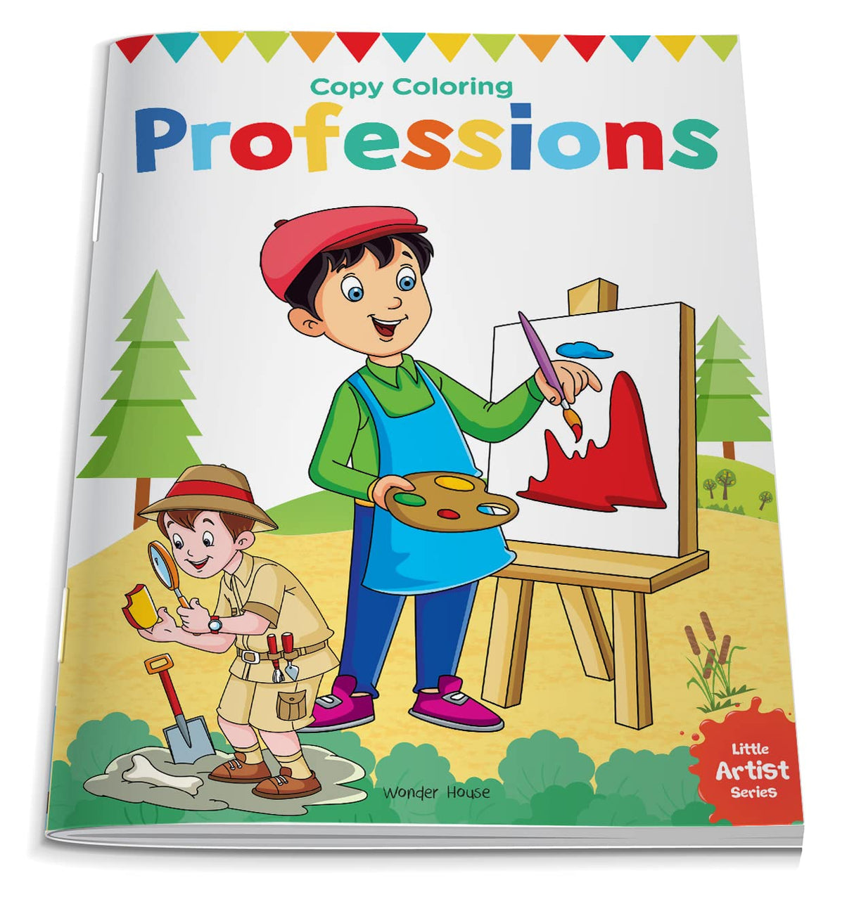 Little Artist Series Professions: Copy Colour Books - Retail Maharaj