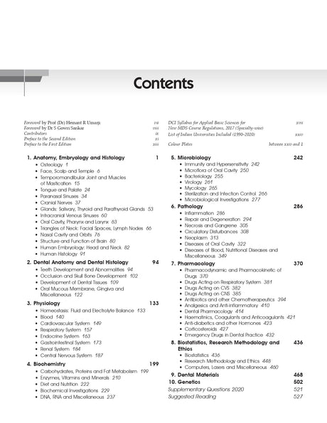 Comprehensive Applied Basic Science Cabs For Mds Students 2Ed (Pb 2024) - Retail Maharaj