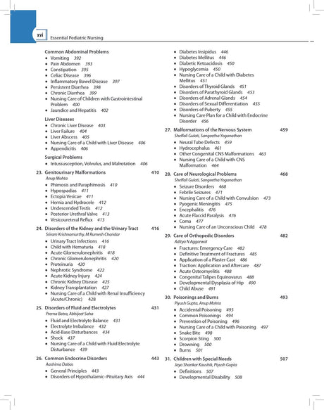 Essential Pediatric Nursing - Retail Maharaj