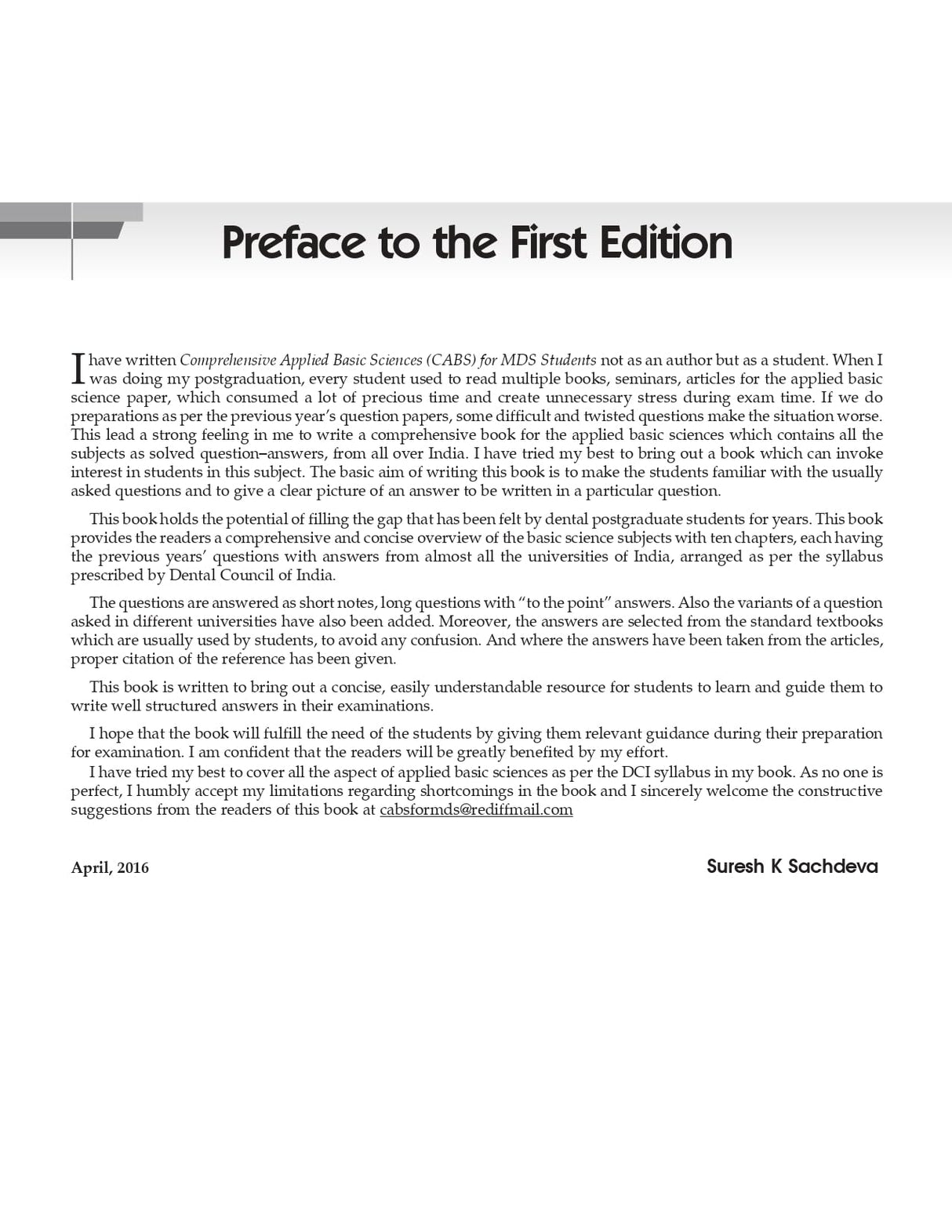 Comprehensive Applied Basic Science Cabs For Mds Students 2Ed (Pb 2024) - Retail Maharaj