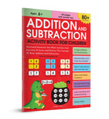 Addition and Subtraction Activity Book For Children - 80+ Activities Inside | Ages 5, 6, 7 | 2.5 hours of interactive and skill building fun - Retail Maharaj