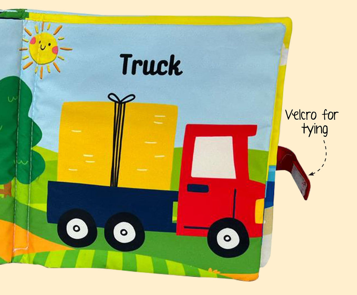 Vishv Books Cloth Book My Easy Book of Transport - Retail Maharaj