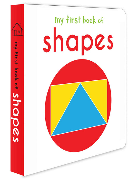 My First Book of Shapes | First Board Book for Babies, Toddlers & Preschoolers | Learn Basic Shapes Like Circle, Square, Triangle with Bright Pictures | Early Learning Book for Kids Ages 0-3 Years - Retail Maharaj