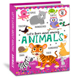 Hello Friend Books Let's Learn Giant Board Book: Animals - Large Board Book with Beautifully Illustrated Images for Children to Learn - Retail Maharaj