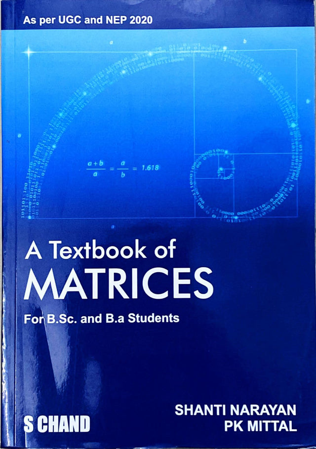 A Textbook Of Matrices - Retail Maharaj