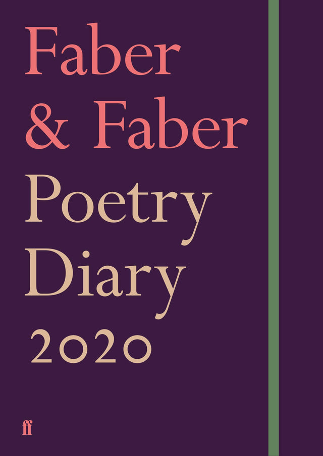 Faber & Faber Poetry Diary 2020 - Retail Maharaj