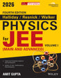 Wiley's Halliday / Resnick / Walker Physics for JEE (Main & Advanced), Vol I, 4ed, 2026 - Retail Maharaj