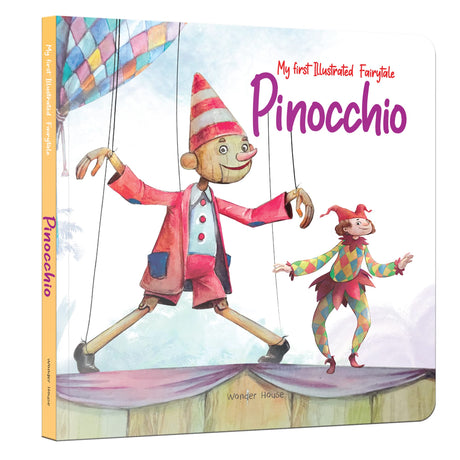 My first Illustrated Fairytale Board Book - Pinocchio Board Book - Retail Maharaj