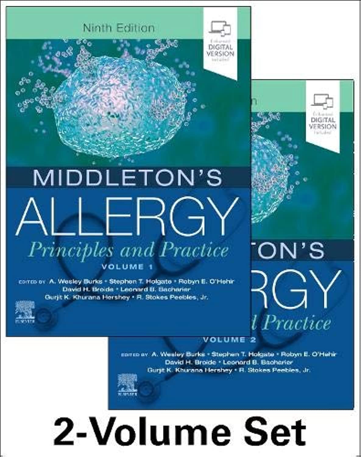 MIDDLETONS ALLERGY PRINCIPLES AND PRACTICE WITH ACCESS CODE 2 VOL SET 9ED (HB 2020) - Retail Maharaj
