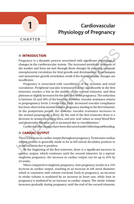 OBS AND GYNAE PG FOCUS SERIES CARDIAC DISEASES IN PREGNANCY - Retail Maharaj