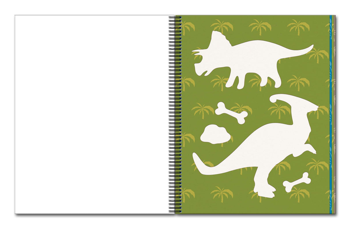 Stencil Book: Dinosaur - Retail Maharaj