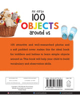 My First 100 Objects Around Us: Padded Board Book for Kids | Learn Names of Everyday Things at Home, School, Park & More with Bright Pictures | Early Learning Book for Babies, Toddlers & Preschoolers | Ages 0–5 Years - Retail Maharaj