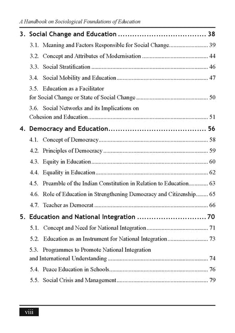 A Handbook on Sociological Foundations of Education for the Students of B.Ed. Semester-II - Retail Maharaj