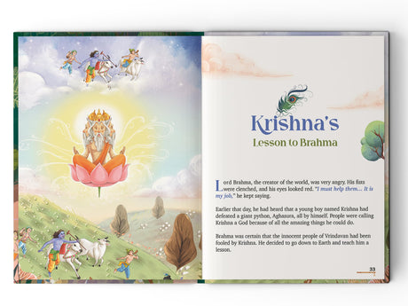 Krishna Stories: 10 Illustrated Stories of Lord Krishna for Children I Hindu Mythology | Indian Gods and Goddesses | Bedtime Storybook | Indian Folklore & Legends I Ages 5+ I [Select Learning - Retail Maharaj