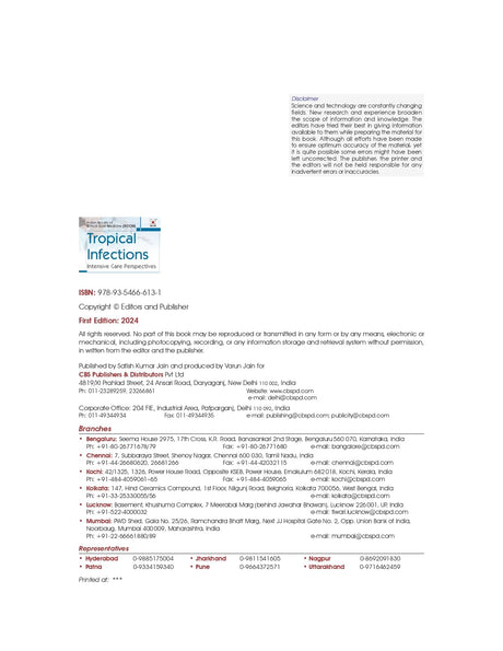 Tropical Infections Intensive Care Perspectives - Retail Maharaj