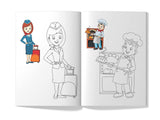 Little Artist Series People Around Us: Copy Colour Books - Retail Maharaj