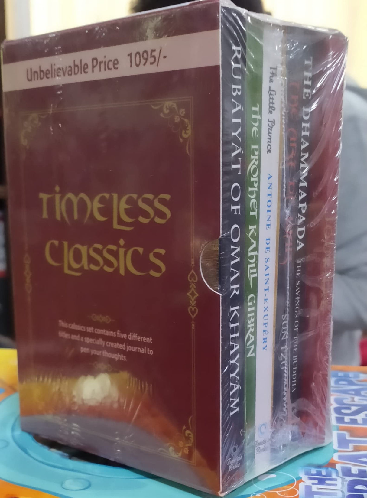 TIMELESS CLASSICS SET OF 5 + JOURNAL TO PEN YOUR THOUGHTS - Retail Maharaj
