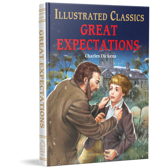 Great Expectations : Illustrated Abridged Children Classic English Novel with Review Questions - Retail Maharaj