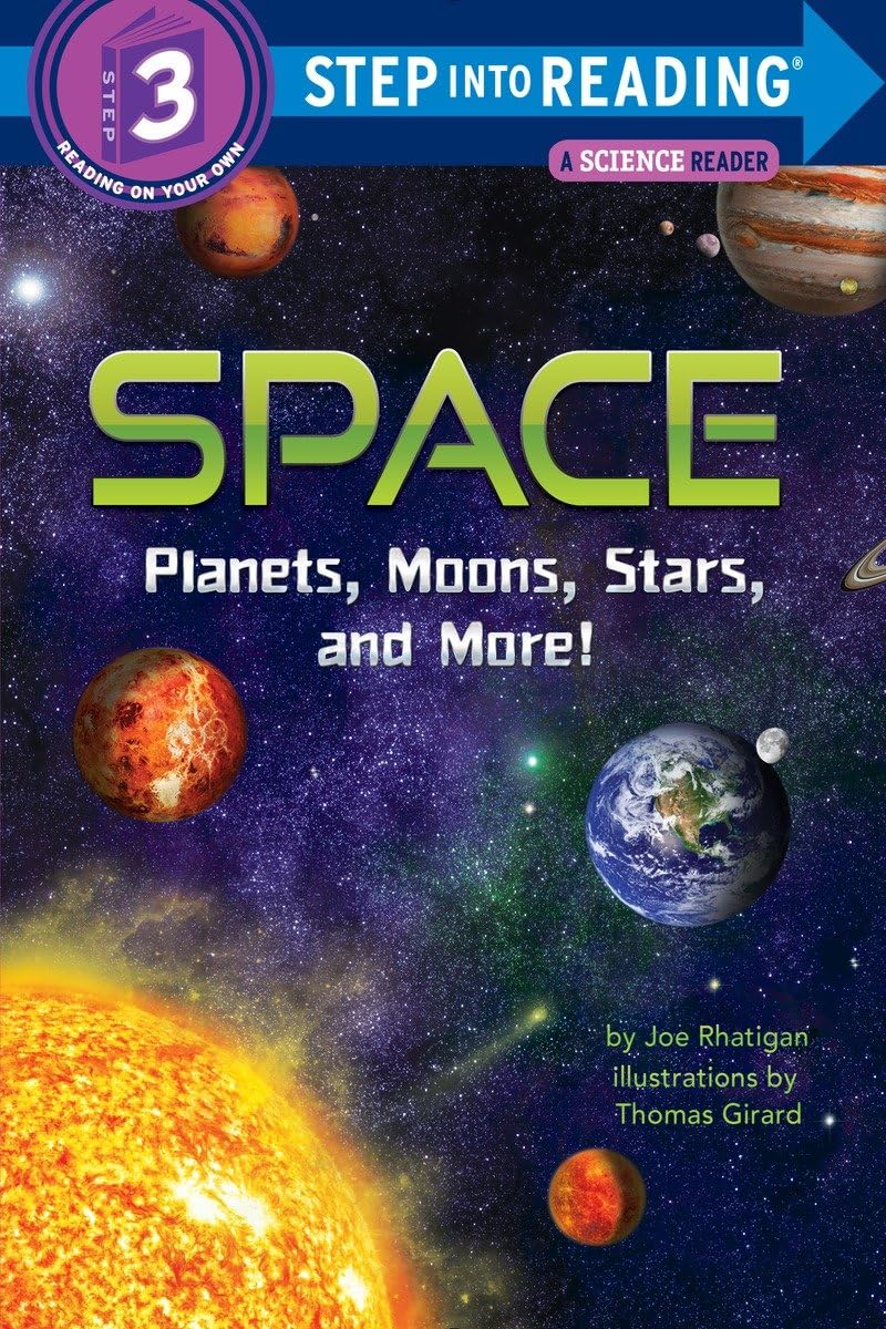 Space: Planets, Moons, Stars, and More! (Step into Reading) - Retail Maharaj