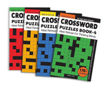Crossword Puzzles Boxed Set (Set of 4 Books): Fun Word Games to Boost Vocabulary & Spelling | Ages 7–12 | 200+ Brain-Teasing Puzzles for Kids - Retail Maharaj