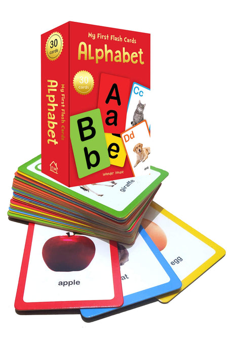 My First Flash Cards Alphabet : 30 Early Learning Flash Cards For Kids - Retail Maharaj