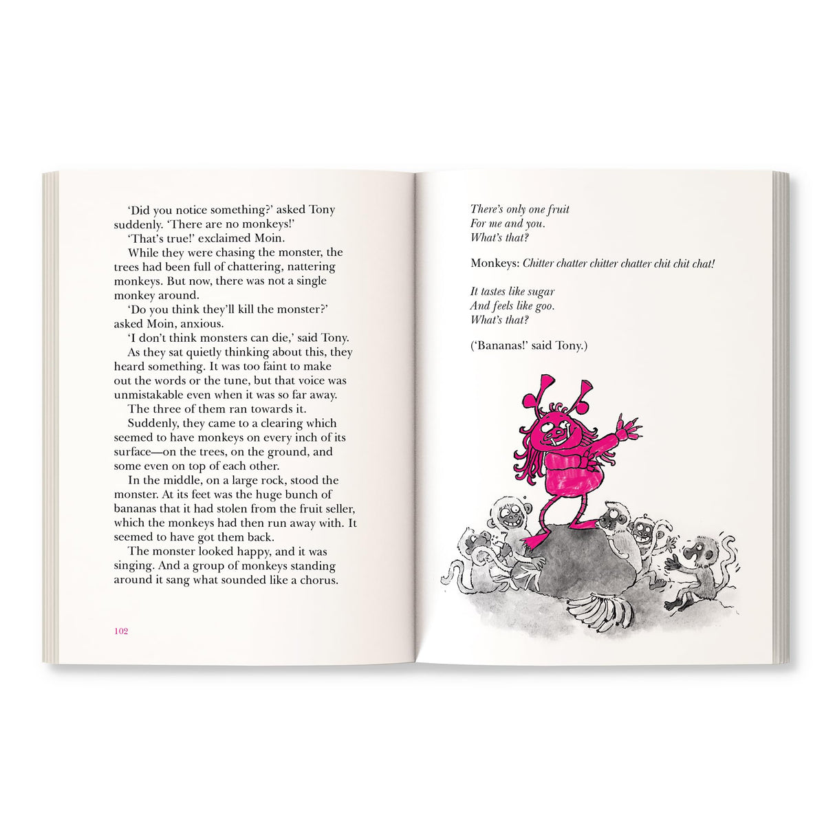 Moin and the Monkey Monster (Book 3): A Funny Story of Friendship Between a Boy and a Monster | Age 8+ - Retail Maharaj