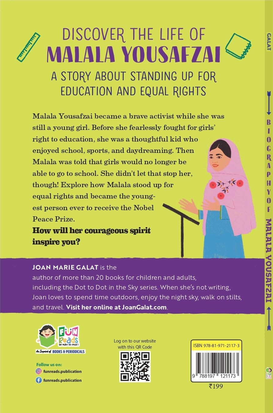 FUN READS : WOMEN WHO CHANGED THE WORLD (MALALA YOUSAFZAI, ANNE FRANK, PRINCESS DIANA, KAMALA HARRIS) - Retail Maharaj
