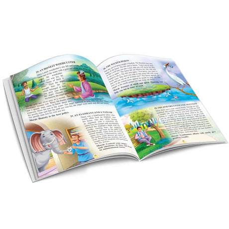 365 Moral Stories for Kids Age 7–12 Years | Short Stories with Valuable Life Lessons | Illustrated Storybook to Build Character & Values - Retail Maharaj